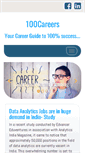 Mobile Screenshot of 100careers.com